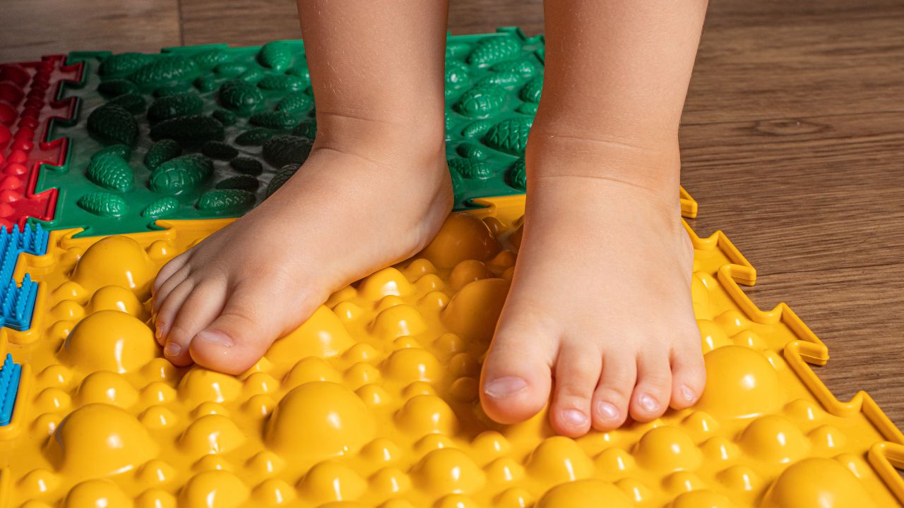 Reentrenamiento pies en pediatría.