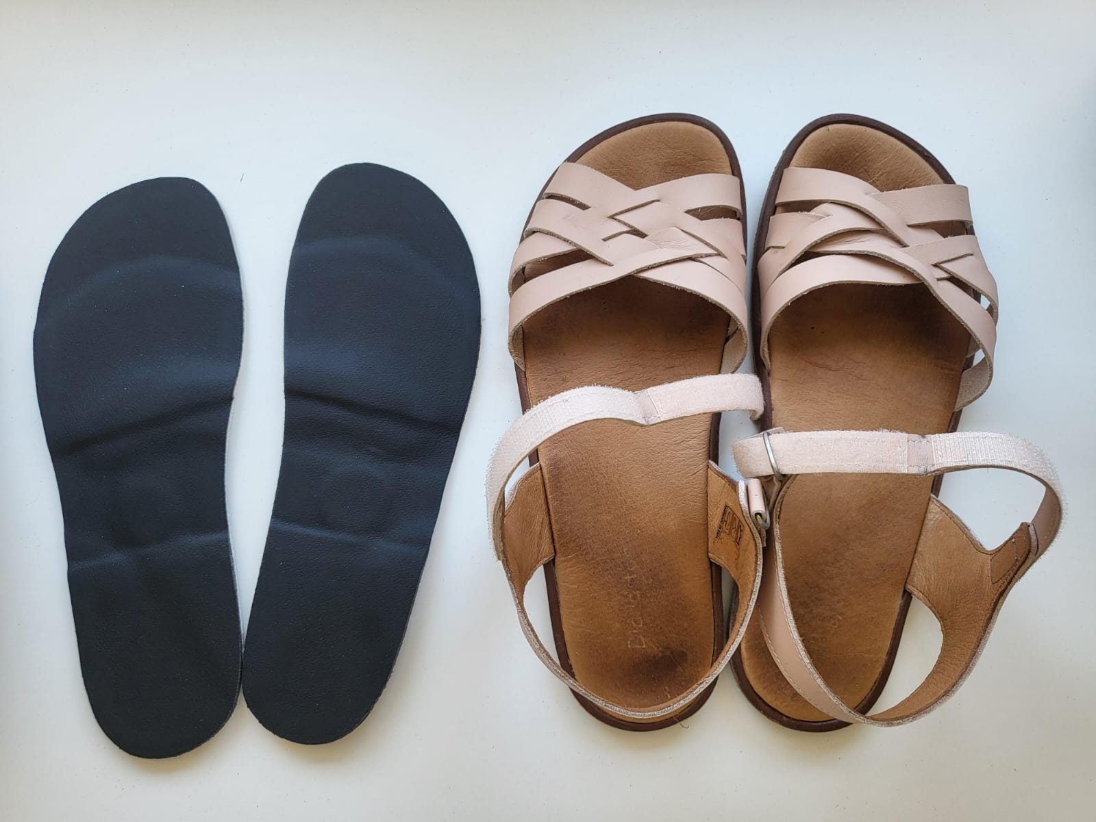 Plantillas con forma natural del pie